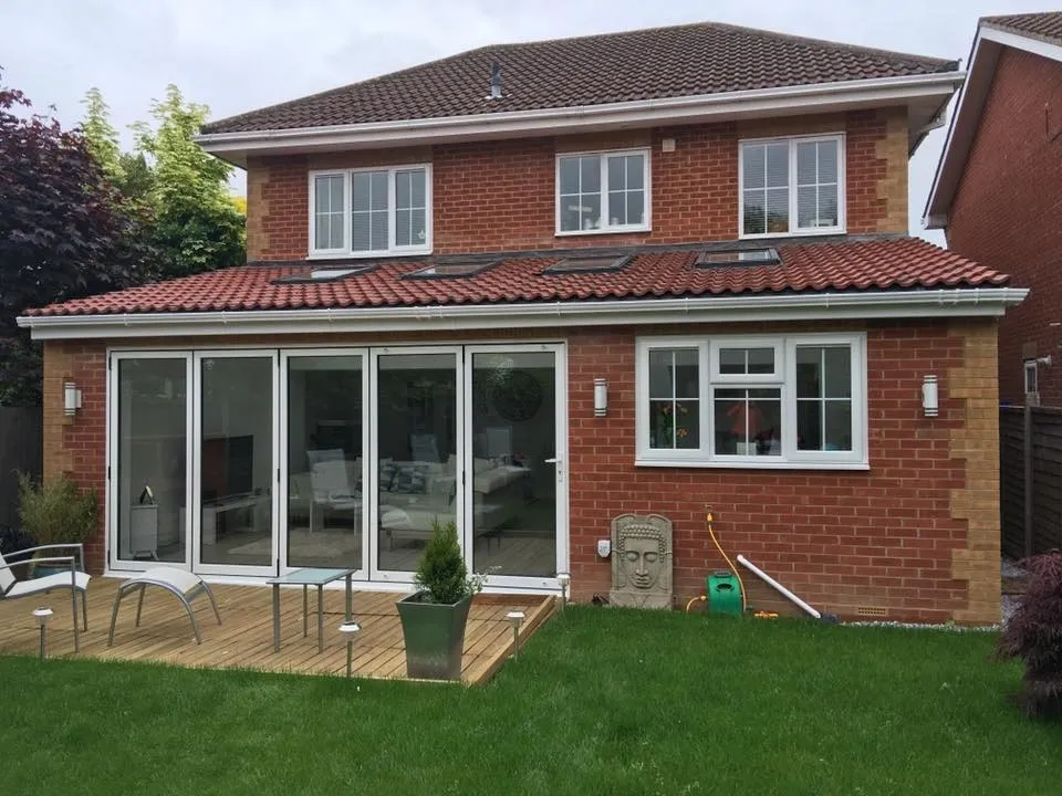 Extensions project by Locks Heath Builders